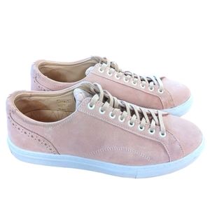 Barker Isla Pink Suede Sneakers Size 41